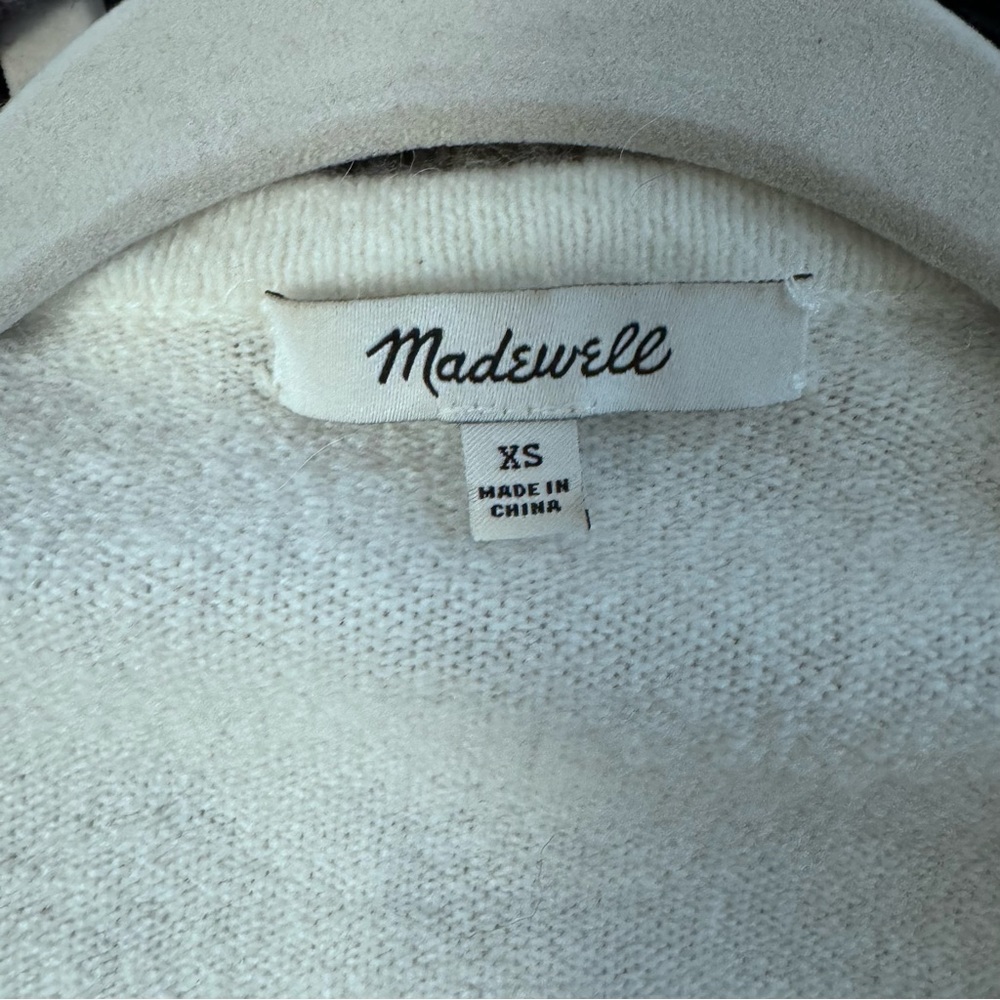 Madewell Kent Color Block Cardigan - Picture 5 of 6
